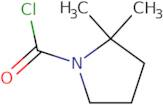2,2-Dimethylpyrrolidine-1-carbonyl chloride