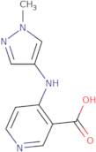 4-[(1-Methyl-1H-pyrazol-4-yl)amino]pyridine-3-carboxylic acid