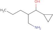 2-(Aminomethyl)-1-cyclopropylpentan-1-ol