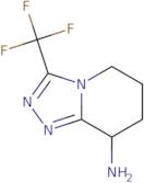 3-(Trifluoromethyl)-5,6,7,8-tetrahydro-[1,2,4]triazolo[4,3-a]pyridin-8-amine