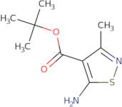 tert-Butyl 5-amino-3-methyl-1,2-thiazole-4-carboxylate