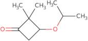 2,2-Dimethyl-3-(propan-2-yloxy)cyclobutan-1-one