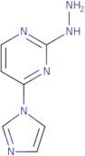 2-Hydrazinyl-4-(1H-imidazol-1-yl)pyrimidine