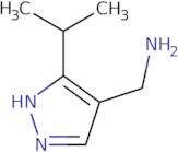 (5-Isopropyl-1H-pyrazol-4-yl)methanamine