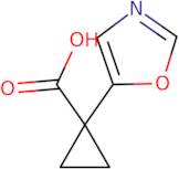1-(1,3-Oxazol-5-yl)cyclopropane-1-carboxylic acid