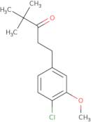 1-(4-Chloro-3-methoxyphenyl)-4,4-dimethylpentan-3-one