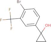 1-[4-Bromo-3-(trifluoromethyl)phenyl]cyclopropan-1-ol