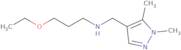 [(1,5-Dimethyl-1H-pyrazol-4-yl)methyl](3-ethoxypropyl)amine