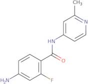 4-Amino-2-fluoro-N-(2-methylpyridin-4-yl)benzamide