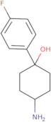 4-Amino-1-(4-fluorophenyl)cyclohexan-1-ol