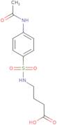 4-(4-Acetamidobenzenesulfonamido)butanoic acid