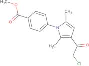 Methyl 4-[3-(2-chloroacetyl)-2,5-dimethyl-1H-pyrrol-1-yl]benzoate