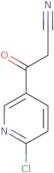 3-(6-Chloropyridin-3-yl)-3-oxopropanenitrile