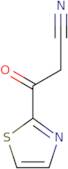 ²-Oxo-2-thiazolepropanenitrile