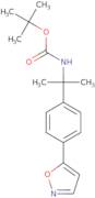 tert-Butyl N-{2-[4-(1,2-oxazol-5-yl)phenyl]propan-2-yl}carbamate