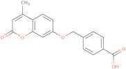 4-{[(4-Methyl-2-oxo-2H-chromen-7-yl)oxy]methyl}benzoic acid