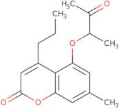 7-Methyl-5-[(3-oxobutan-2-yl)oxy]-4-propyl-2H-chromen-2-one