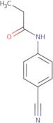 N-(4-Cyanophenyl)propanamide