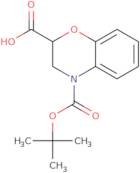 4-[(tert-Butoxy)carbonyl]-3,4-dihydro-2H-1,4-benzoxazine-2-carboxylic acid