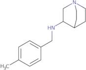 N-[(4-Methylphenyl)methyl]-1-azabicyclo[2.2.2]octan-3-amine