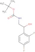 [2-(2,4-Difluorophenyl)-2-hydroxyethyl]carbamic acid tert-butyl ester