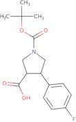 1-(tert-Butoxycarbonyl)-4-(4-fluorophenyl)pyrrolidine-3-carboxylic acid