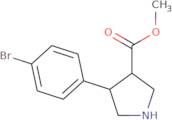 Methyl 4-(4-bromophenyl)pyrrolidine-3-carboxylate