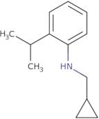 N-(Cyclopropylmethyl)-2-(propan-2-yl)aniline