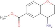 Methyl 4-amino-3,4-dihydro-2H-1-benzopyran-6-carboxylate