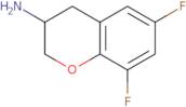 6,8-Difluoro-3,4-dihydro-2H-1-benzopyran-3-amine