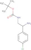 tert-Butyl (2-amino-2-(4-chlorophenyl)ethyl)carbamate