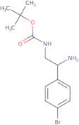 tert-Butyl (2-amino-2-(4-bromophenyl)ethyl)carbamate