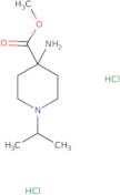 Methyl 4-amino-1-propan-2-ylpiperidine-4-carboxylate