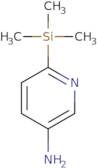 6-(Trimethylsilyl)pyridin-3-amine