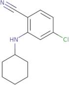 4-Chloro-2-(cyclohexylamino)benzonitrile