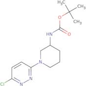 [1-(6-Chloro-pyridazin-3-yl)-piperidin-3-yl]-carbamic acid tert-butyl ester