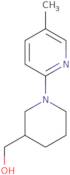 (5'-Methyl-3,4,5,6-tetrahydro-2H-[1,2']bipyridinyl-3-yl)-methanol