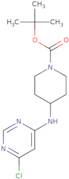 4-(6-Chloro-pyrimidin-4-ylamino)-piperidine-1-carboxylic acid tert-butyl ester
