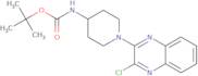 [1-(3-Chloro-quinoxalin-2-yl)-piper idin-4-yl]-carbamic acid tert-butyl ester