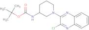 [1-(3-Chloro-quinoxalin-2-yl)-piperidin-3-yl]-carbamic acid tert-butyl ester