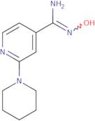 N'-Hydroxy-2-(piperidin-1-yl)pyridine-4-carboximidamide