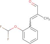 3-[2-(Difluoromethoxy)phenyl]-2-methylprop-2-enal