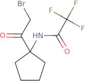 N-[1-(2-Bromoacetyl)cyclopentyl]-2,2,2-trifluoroacetamide