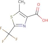 5-Methyl-2-(trifluoromethyl)-1,3-thiazole-4-carboxylic acid