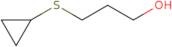 3-(Cyclopropylsulfanyl)propan-1-ol