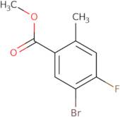Methyl 5-bromo-4-fluoro-2-methylbenzoate