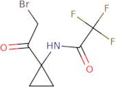 N-[1-(2-Bromoacetyl)cyclopropyl]-2,2,2-trifluoroacetamide