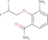 3-Amino-2-(2,2-difluoroethoxy)benzamide