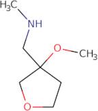 [(3-Methoxyoxolan-3-yl)methyl](methyl)amine