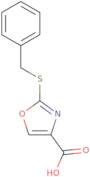 2-(Benzylsulfanyl)-1,3-oxazole-4-carboxylic acid